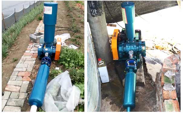 羅茨風機(羅茨增氧機)現場實拍圖 羅茨風機(羅茨增氧機)現場實拍圖